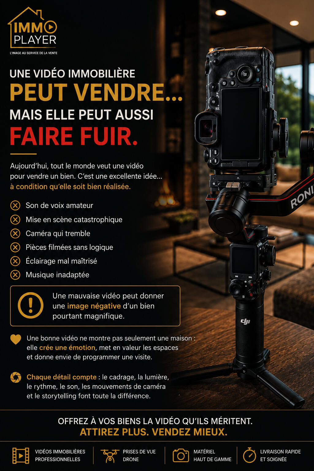 Video immobiliere en normandie videaste immobilier en normandie, granville, saint lo , avranches, couta,ces